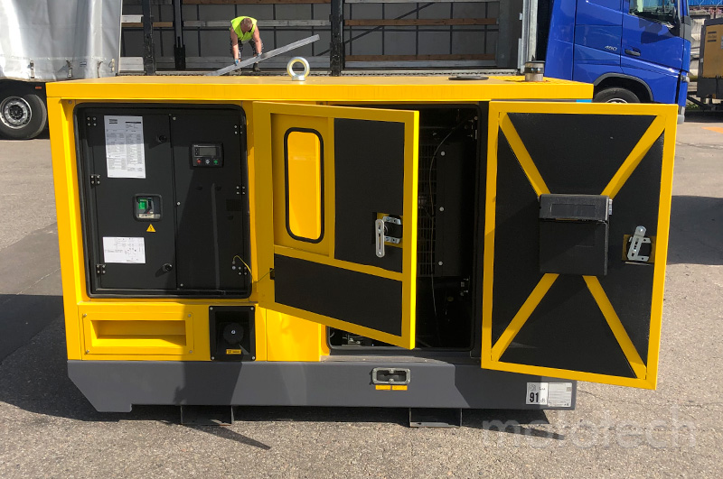 Atlas Copco QES 65 для основного электроснабжения строительной площадки в Архангельской области