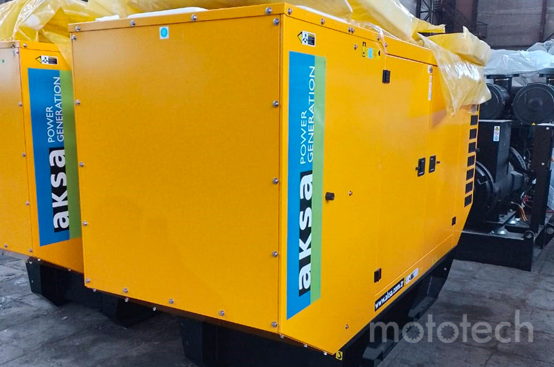 AKSA APD145C. Дизельные электростанции для электроснабжения строительной площадки в Ростовской области