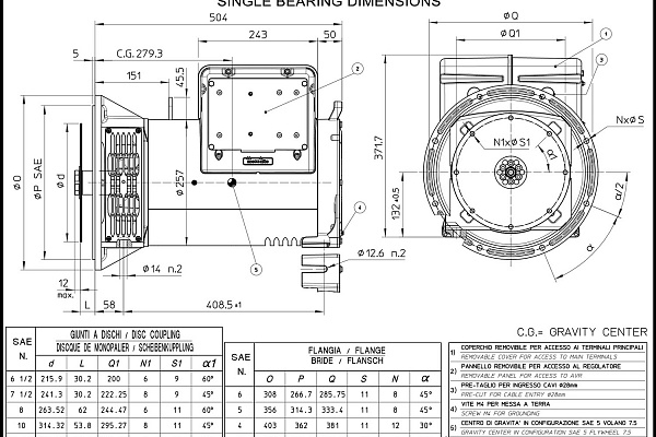 Mecc Alte ECP3-1L/4 C