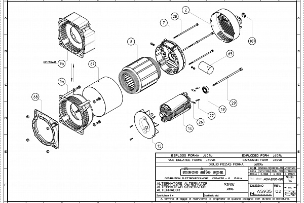 Mecc Alte S16W-75