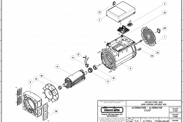 Mecc Alte ES20FS-160