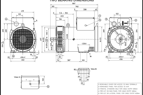 Mecc Alte ECP34-2L/4 C