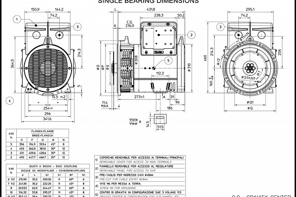 Mecc Alte ECP28-2S/4 C