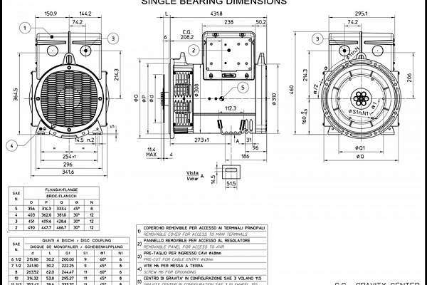 Mecc Alte ECP28-3S/4 C
