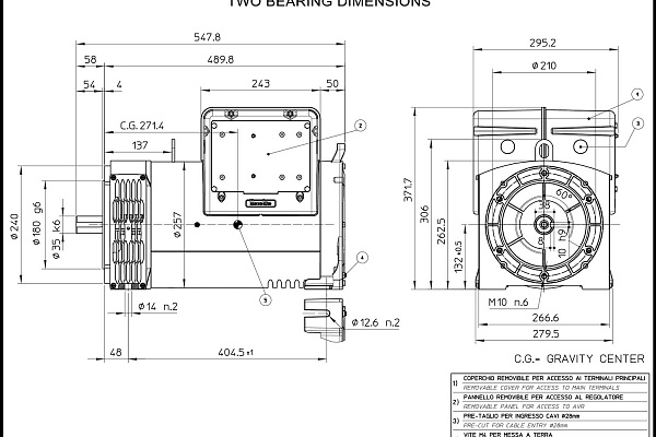 Mecc Alte ECP3-1L/4 C