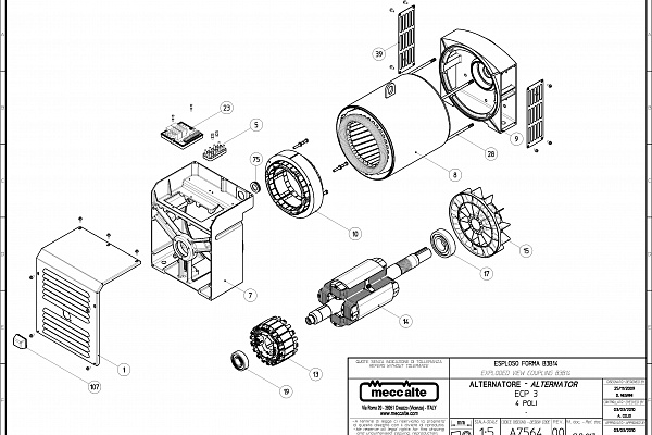 Mecc Alte ECP3-2S/4